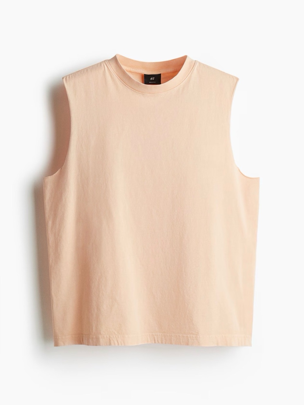 H&M Peach Crewneck Muscle Tank